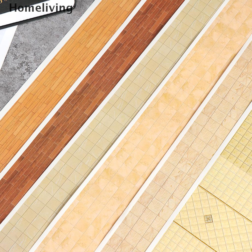 Sticker Dán Sàn Nhà Trang Trí Nhà Búp Bê Tỉ Lệ 1: 12