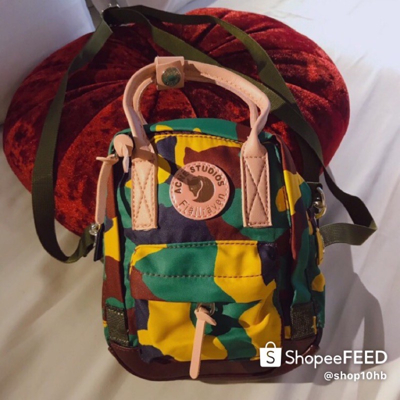 Túi đeo chéo, kết hợp balo Kanken Mini có sẵn