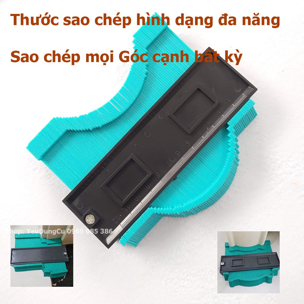 Thước sao chép hình dạng đa năng - dụng cụ sao chép đường viền mọi hình dạng bất kỳ