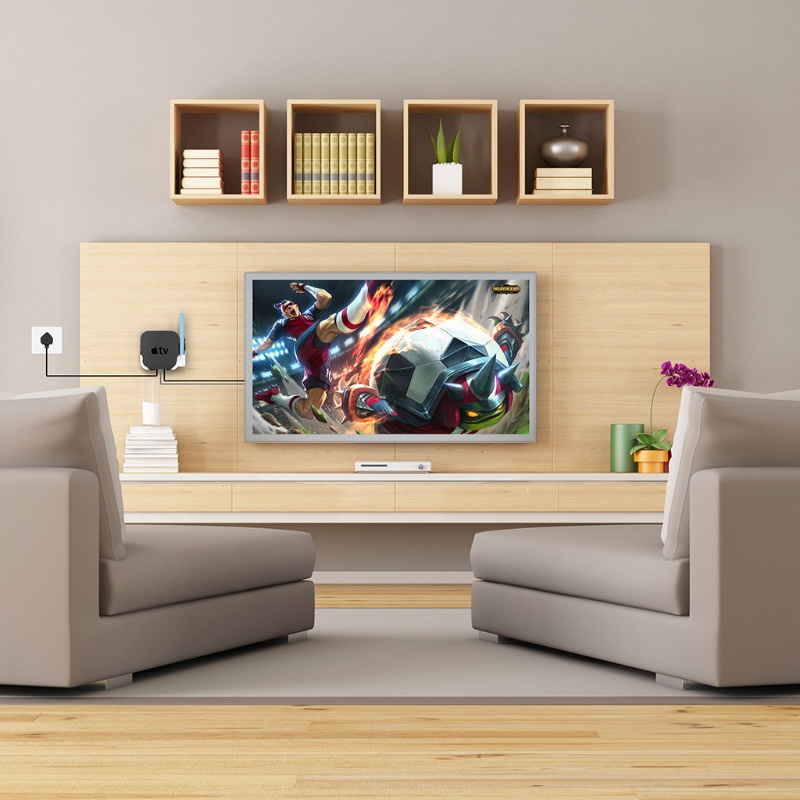 Giá Đỡ Máy Ảnh Bằng ABS Màu Trắng / Đen Cho Siri TV6 2021