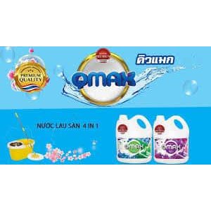 Nước lau sàn QMAX THÁI LAN 3500ml - Đuổi ruồi, muỗi, kiến, gián...