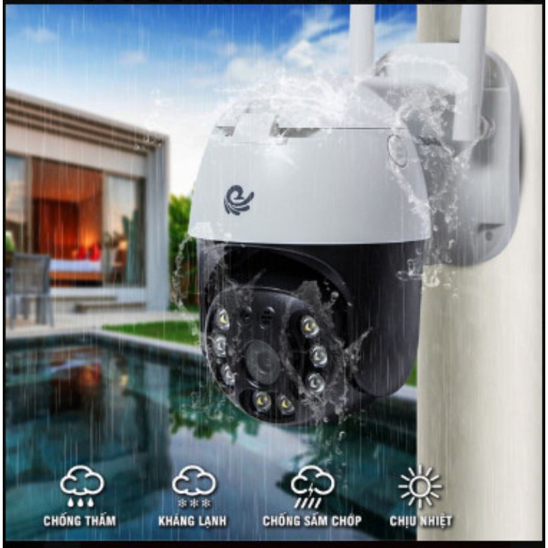 Camera wifi Carecam CC8031 3.0MP xoay 360độ | BigBuy360 - bigbuy360.vn
