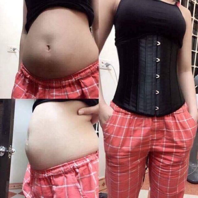 Áo corset chuẩn mỹ, tặng kèm dây đo eo