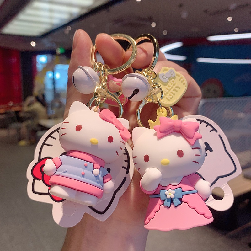 SANRIO Móc Khóa Hello Kitty Xinh Xắn Đáng Yêu