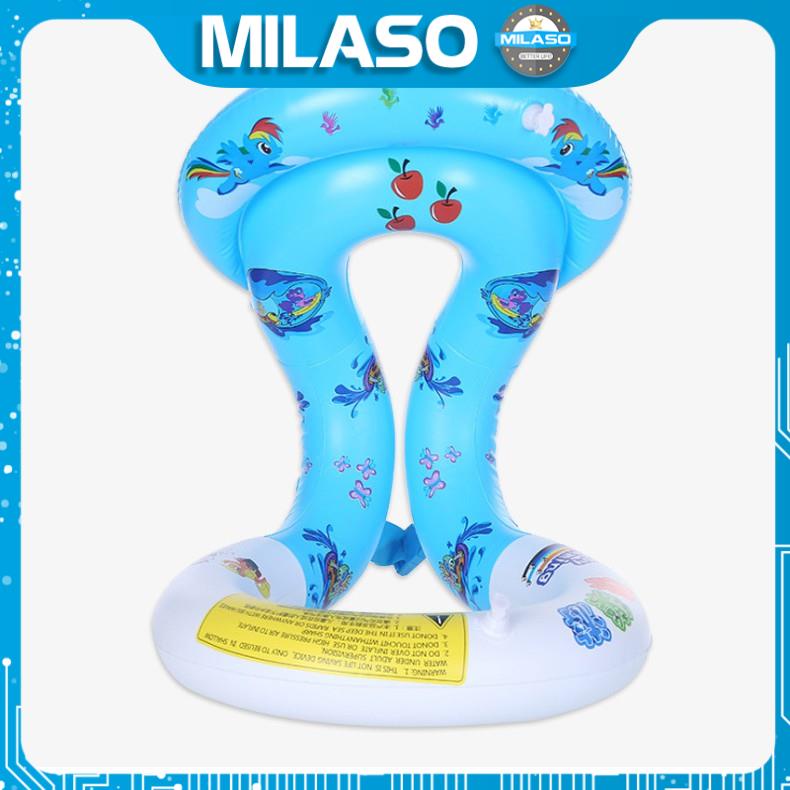 Phao bơi cho bé tập bơi MILASO dạng áo phao tập bơi cuốn quanh người an toàn cho trẻ em SS-001265