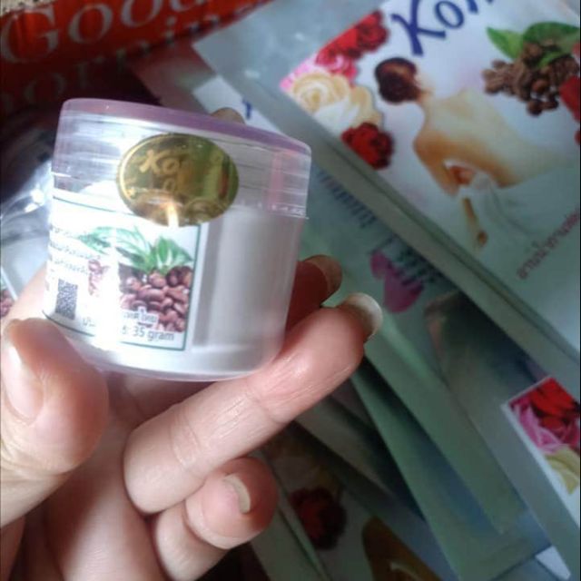 Kích trắng kone cà phê