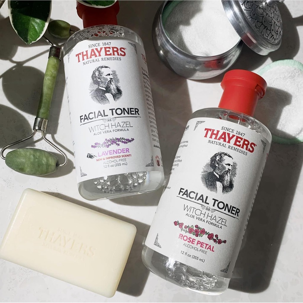 Toner không cồn Thayers Facial Toner Witch hazel