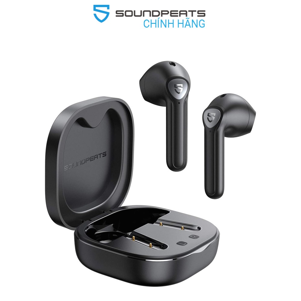 [MÃ XUANT50 GIẢM 50K] Tai nghe True Wireless Soundpeats TrueAir2 - Hàng chính hãng | Bluetooth 5.2, Qualcomm QCC3040, CV