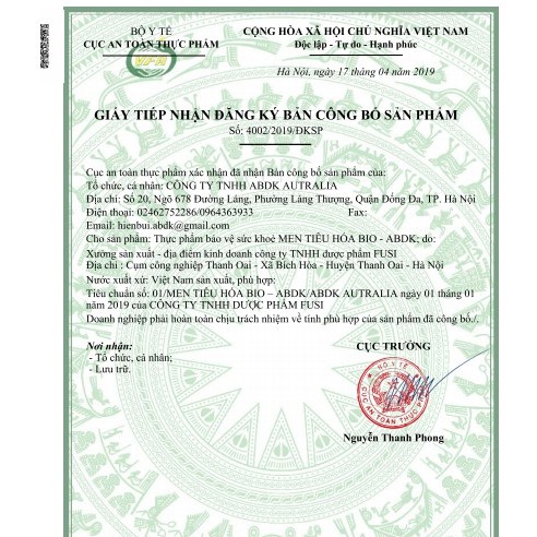 Men tiêu hóa cho bé Bio ABDK và người lớn giúp ăn ngon giảm rối loạn tiêu hóa men tiêu hóa enterogermina - Mộc Diệp