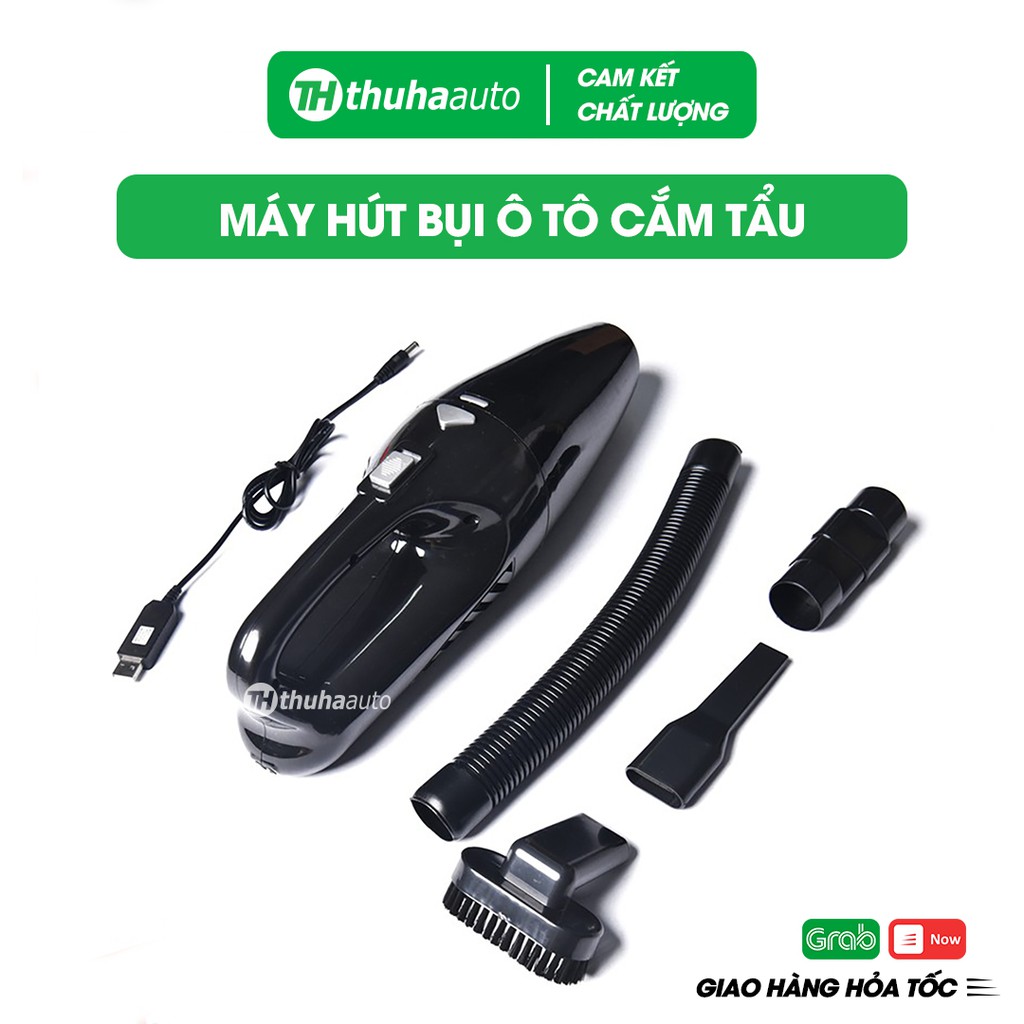 Máy hút bụi có dây cắm tẩu trên xe ô tô