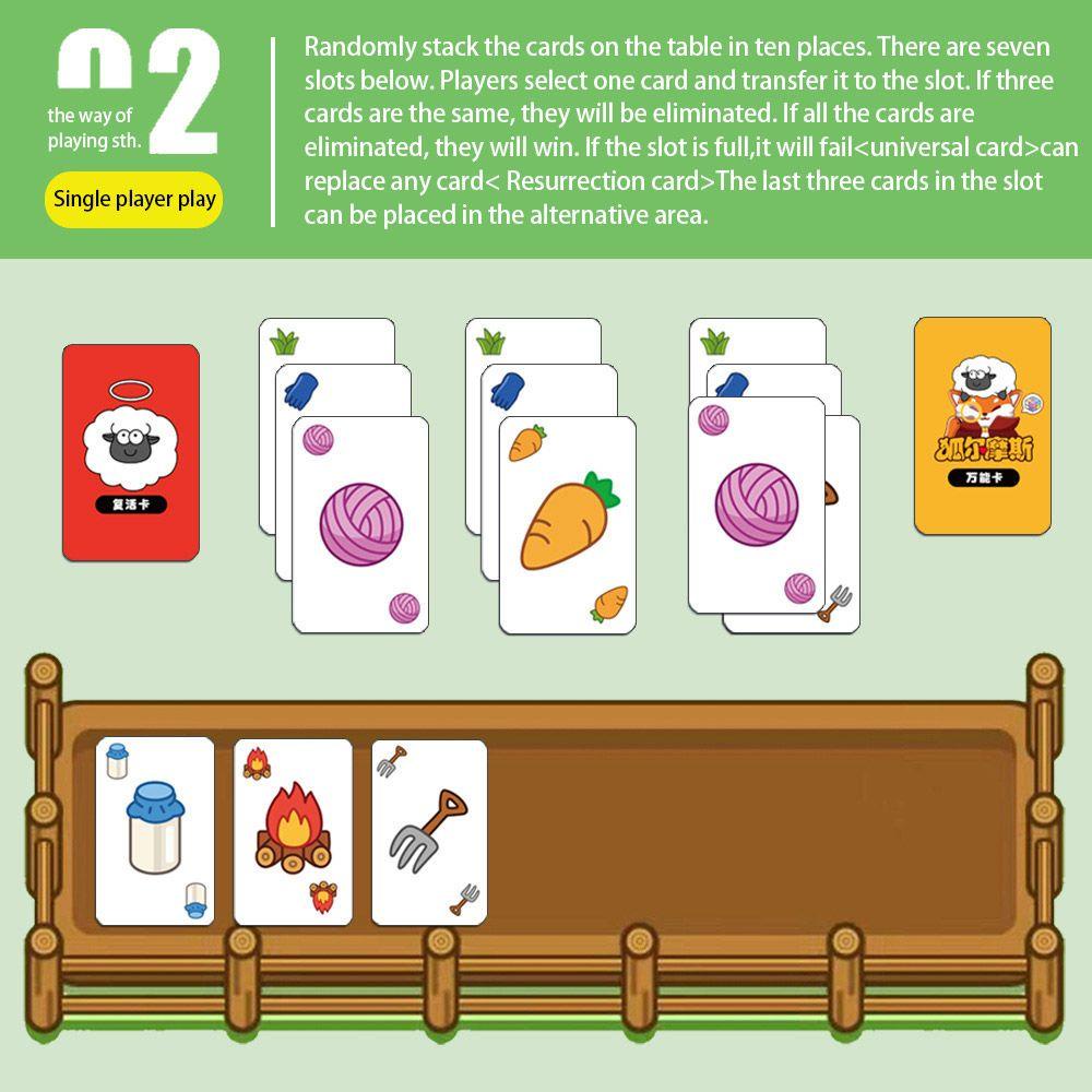 JONYE Sheep A Sheep Bộ Trò Chơi Board Game Mini