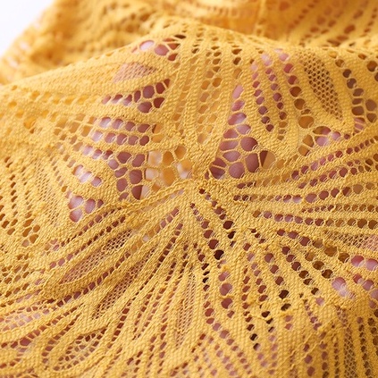 [Thanh Lý] Áo bra ren hoa 2 dây dáng dài đẹp KIMCHIBIKINI lót nữ không gọng nâng ngực hở lưng bản to AL003