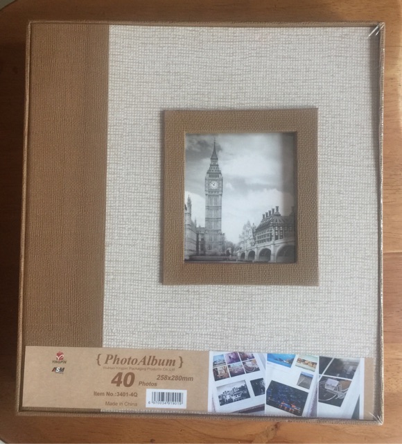 Album cao cấp loại dán ảnh 27,5x30cm có hộp