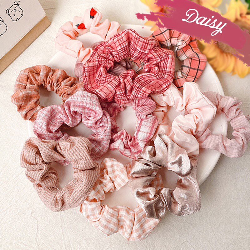 Dây Cột Tóc, Buộc Tóc, Scunchies Nhiều Màu