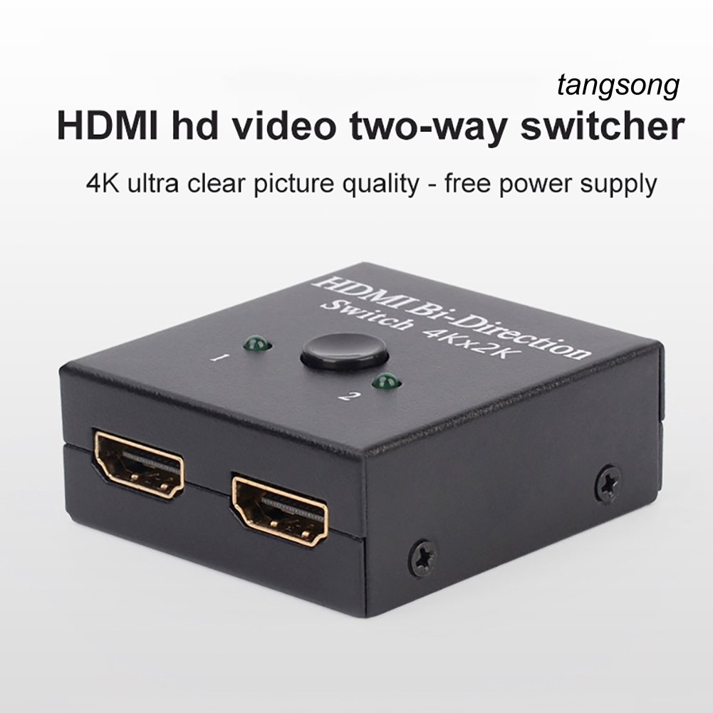 Bộ Chia Âm Thanh Hdmi Ts-4K Hdmi-Compatible Hd 1 In 2