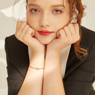 order. Vòng tay Nữ 925 Mạ bạc 14K Vàng  Vòng tay Cặp đôi Quà tặng sinh nhậtNatal vòng tay dây đỏ năm