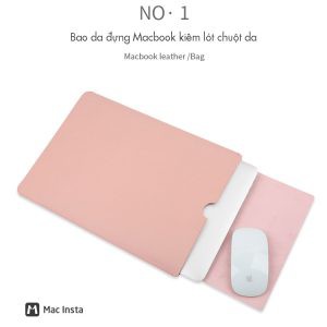 Set Combo 5in1 chất liệu da cho Macbook