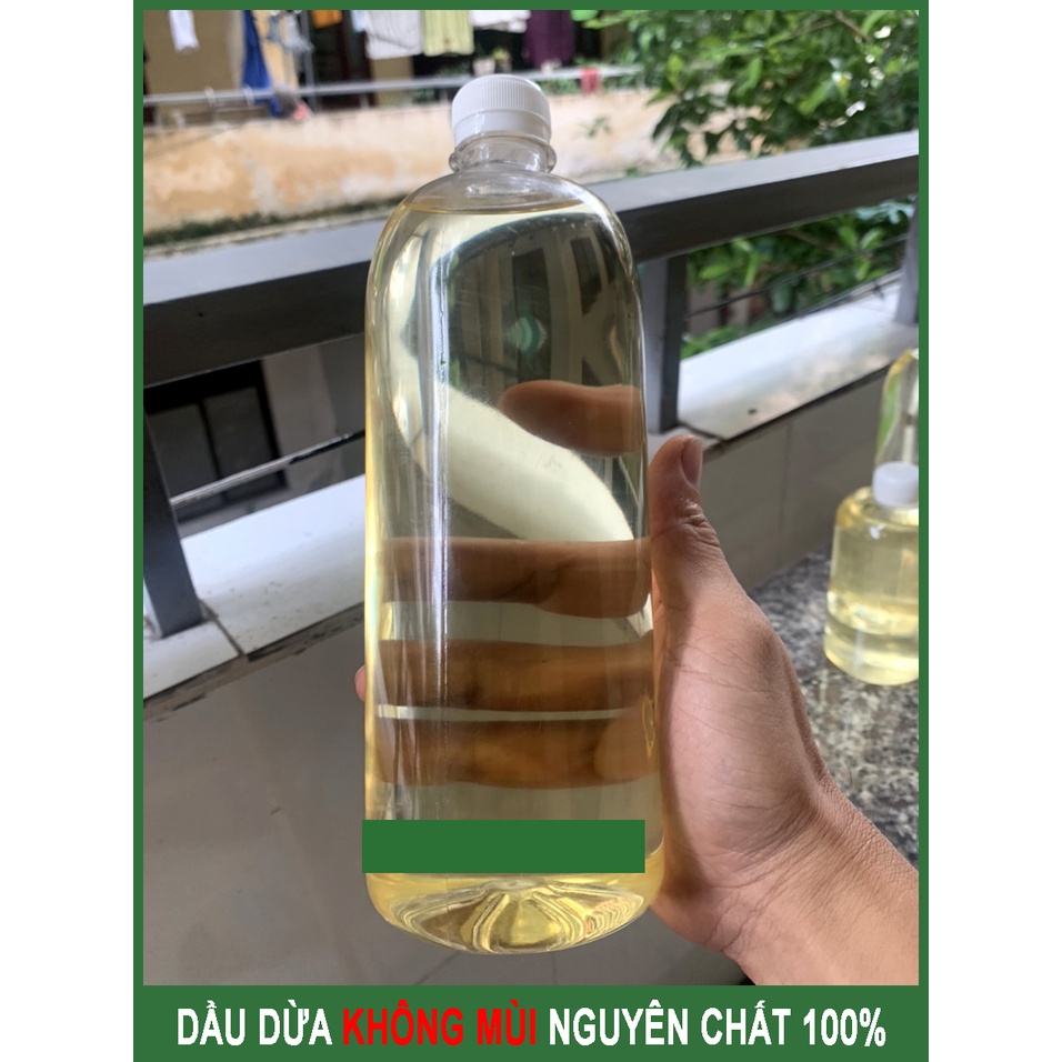 DẦU DỪA NGUYÊN CHẤT NHÀ LÀM ( Hương thơm dịu nhẹ : massage spa, dưỡng da ,dưỡng tóc, chống rạn cho bà bầu..)