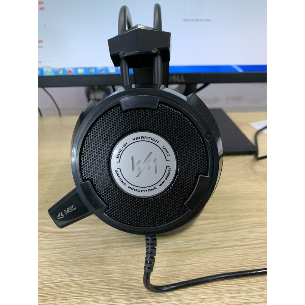 HÀNG CAO CẤP -  Tai nghe Game Thủ, có Mic, Wang Ming 8900L Chuyên game có Led I Gaming Headphone WangMing 8900L LED  - H