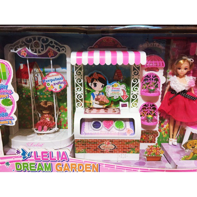 [Giá cực sốc] - Đồ chơi  Lelia dream garden - búp bê lelia và tiệm bánh