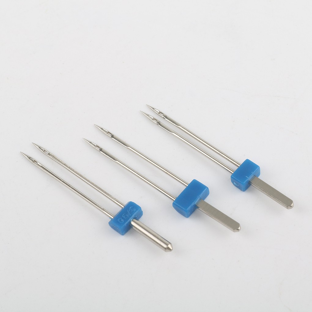 Bộ 3 kim kép chuyên dụng cho máy may 2.0/90/3.0/90 4.0/90 Chsg