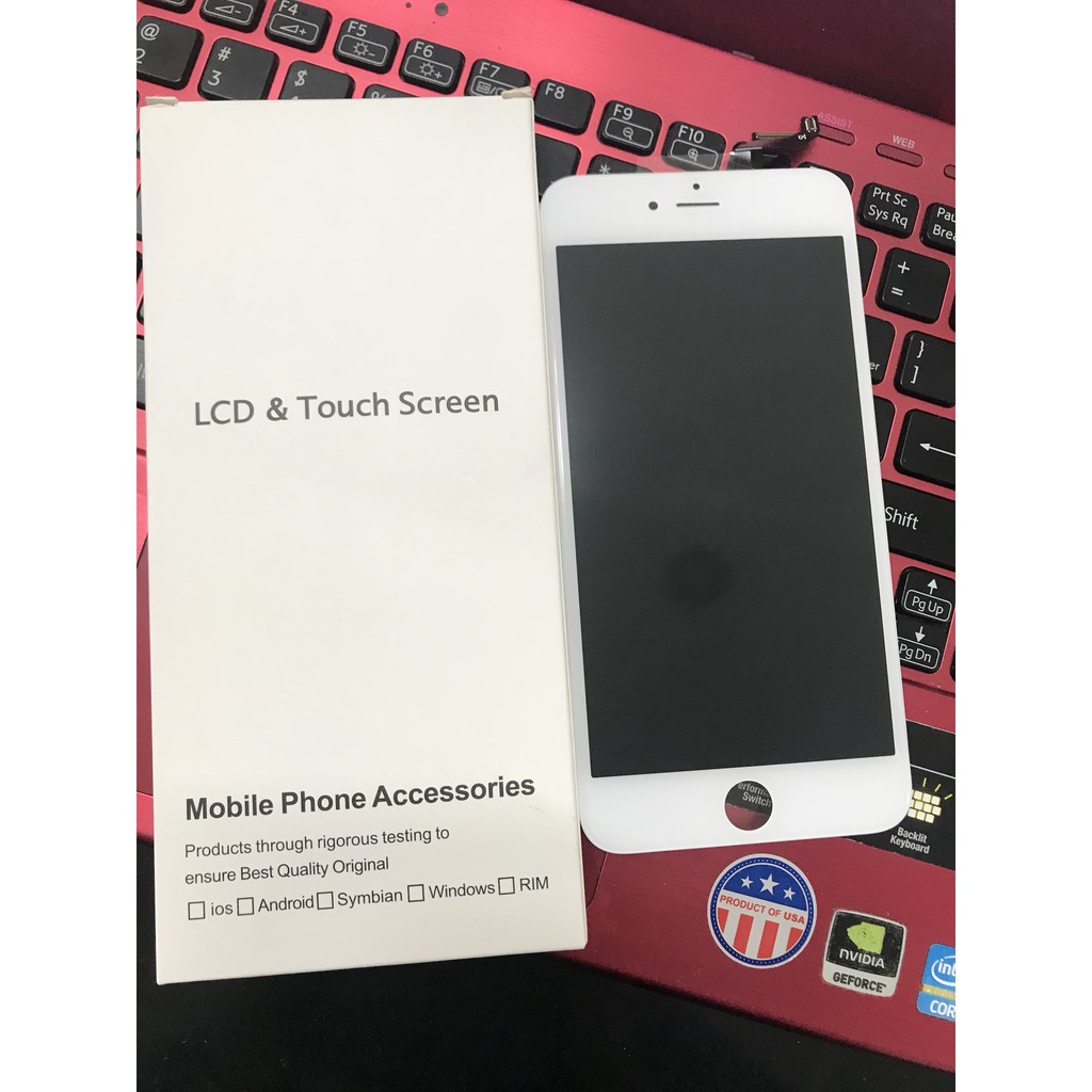 Màn hình LCD iPhone 6s plus Full nguyên bộ (Màu trắng)