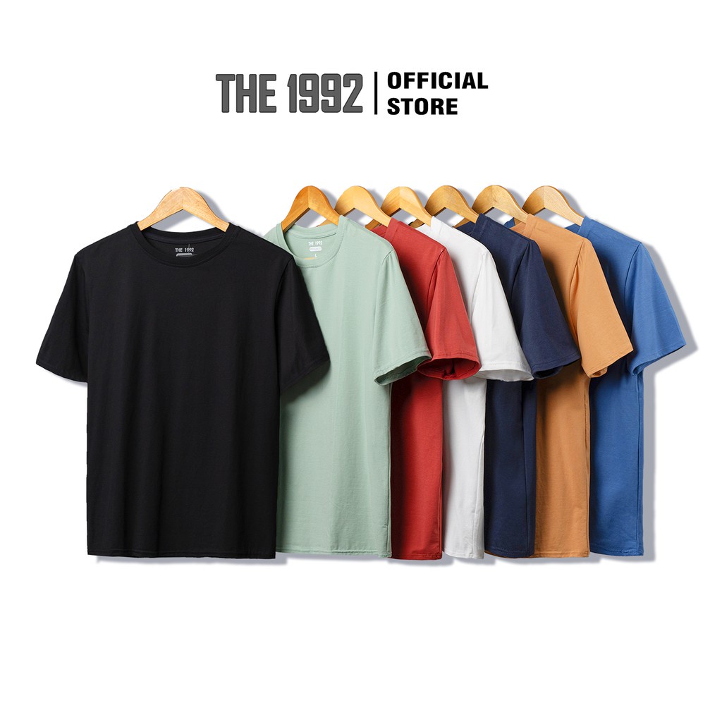 Áo thun THE 1992 cao cấp Áo phông nam cotton basic - Hàng mới về