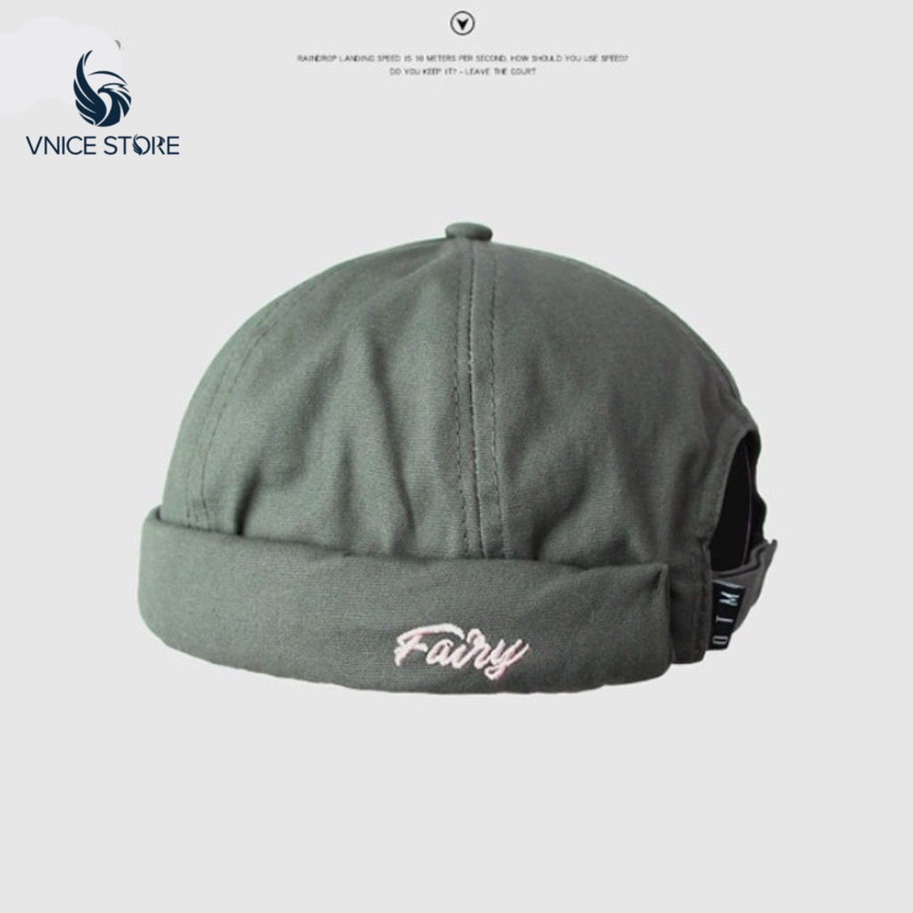 Mũ Tròn Vnicestore Phong Cách Hàn Quốc Trẻ Trung Dành Cho Cả Nam Và Nữ