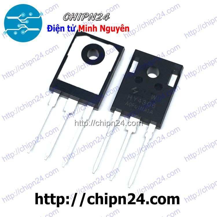 [2 CON] (KT1) MOSFET HY4306 TO-247 230A 60V (Kênh N) (HY4306W 4306)