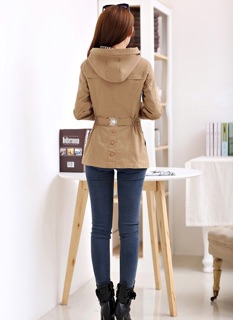 ÁO KHOÁC KAKI 02 LỚP NÓN SỌC (S,M,L)