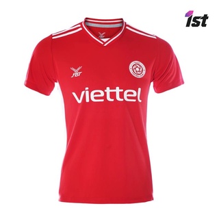  Áo thi đấu CLB Viettel 2021 - Sân Nhà - Màu đỏ - FBT - Logo tròn