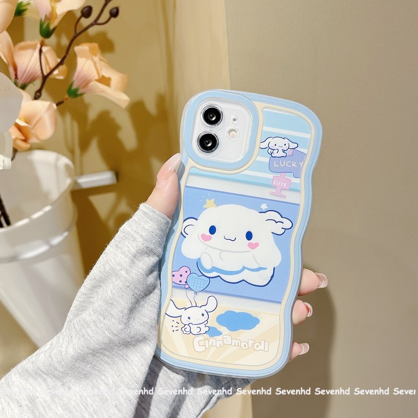 Ốp Điện Thoại Mềm Họa Tiết Chú Cún Hoạt Hình Dễ Thương Cho iPhone 13 12 11 Pro Max Xs Max Xr X 7 8 6 6s Plus