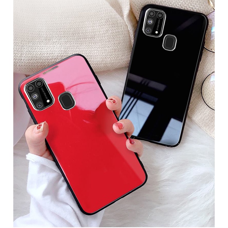 Ốp Lưng SAMSUNG GALAXY A21s,M21, M30S, M31 Mặt kính gương sáng bóng cao cấp