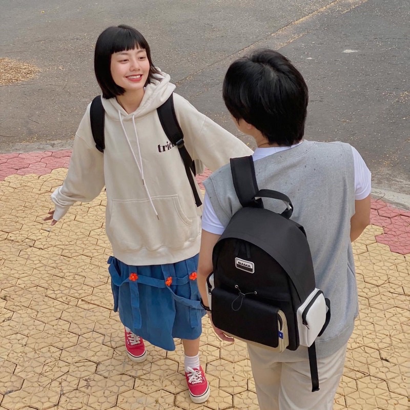 Balo Bama Simple 3.0 Backpack 2810 Shop Chất Vải Canvas Cao Cấp | Cặp Bama Đi Học Đi Chơi | Kích Thước 29 x 36 CM