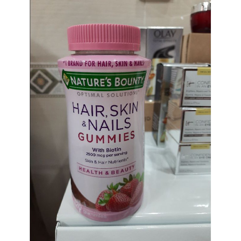Hair skin & Nail Gummies hộp 80 Viên | Thế Giới Skin Care