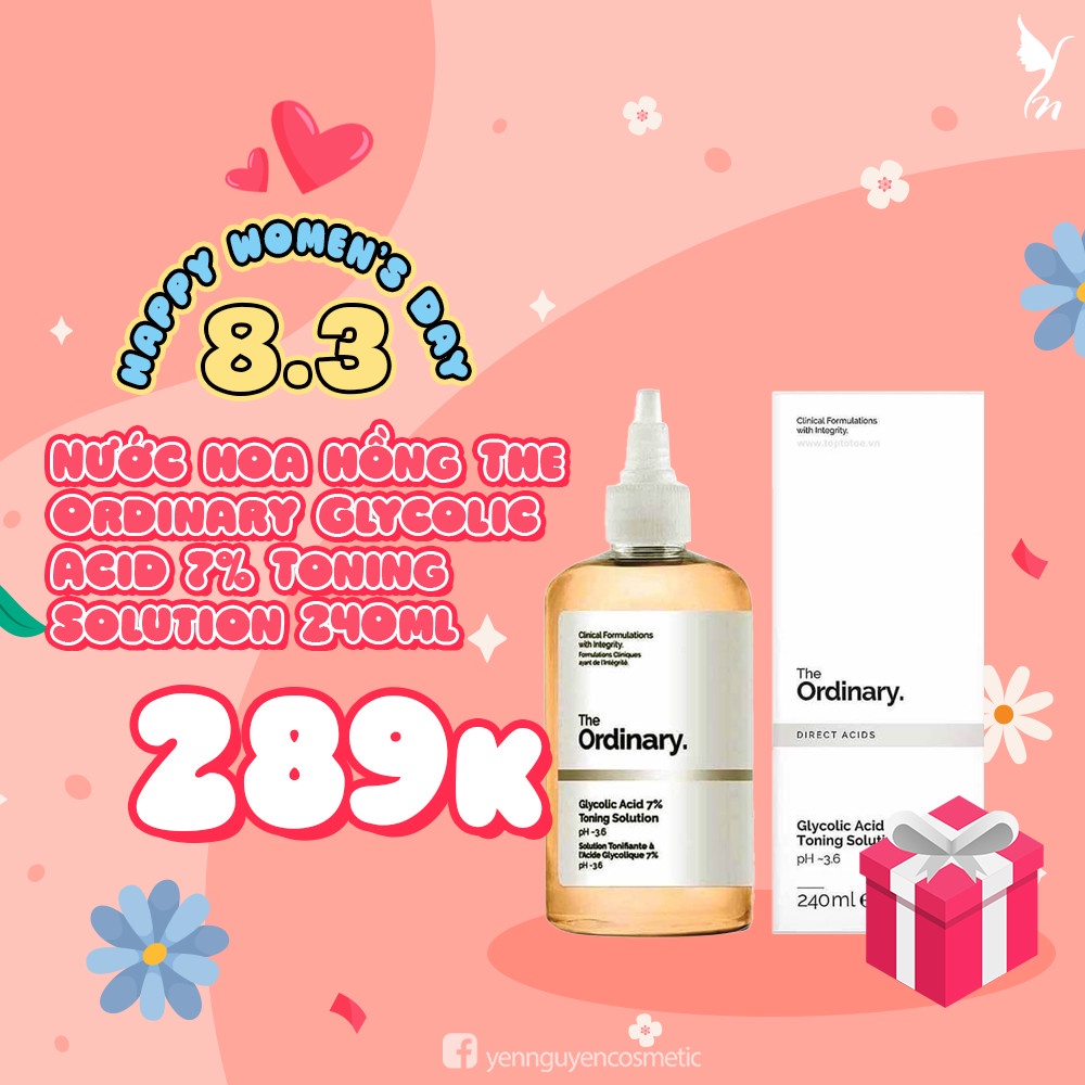 Nước cân bằng da The Ordinary Glycolic Acid 7% Toning Solution