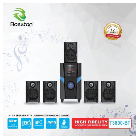 Loa 5.1 Bosston T3800-BT (Bluetooth)