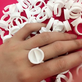Nhẫn Hũ Đựng Mực Phun Xăm , Nail , Thẩm Mỹ [ gói 100c ]