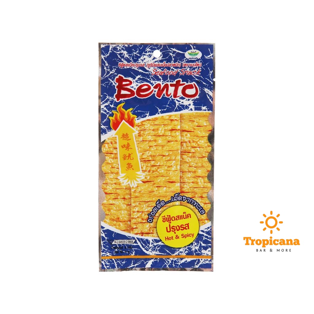 Mực Cay Bento Thái Lan - Bịch 6gr