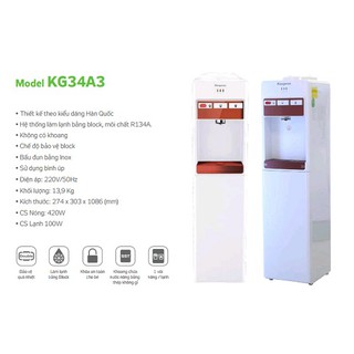 Cây nước nóng lạnh Kangaroo KG34A3