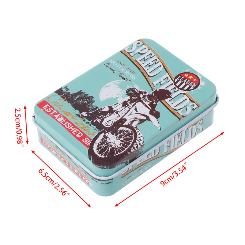 Giá Đỡ Tai Nghe / Tiền Xu / Trang Sức Hình Hộp Thiếc Mini