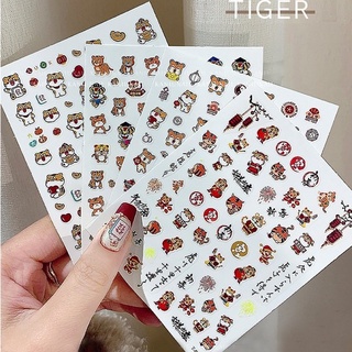 Sticker mẫu tết 2022 | hình dán móng tay