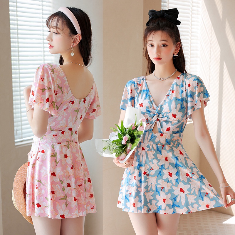 đẹp váy đồ bơi hàn quốc 1 mảnh cho nữ set học sinh đồ tắm biển nữ đồ đi biển nữ một mảnh sexy hoa kín đáo cạp cao Bộ Đồ Bơi Một Mảnh Kiểu Dáng Thời Trang Dành Cho Nữ 2022