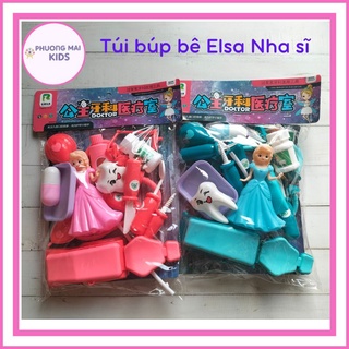 Bộ đồ chơi bác sĩ búp bê Elsa Phương Mai Kids