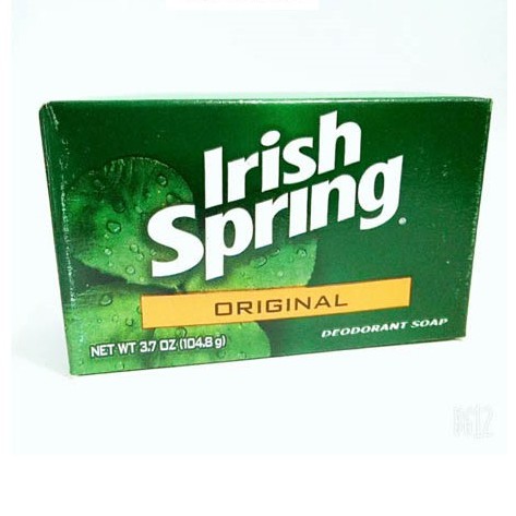 Xà Bông Cục Mỹ IRISH SPRING - Original Fell Clean And Fresh 104.8g~113g (XBC)