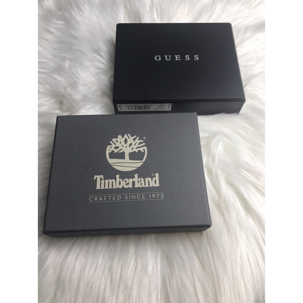 Ví Da Nam Ngang Cao Cấp GUESS/TIMBERLAND