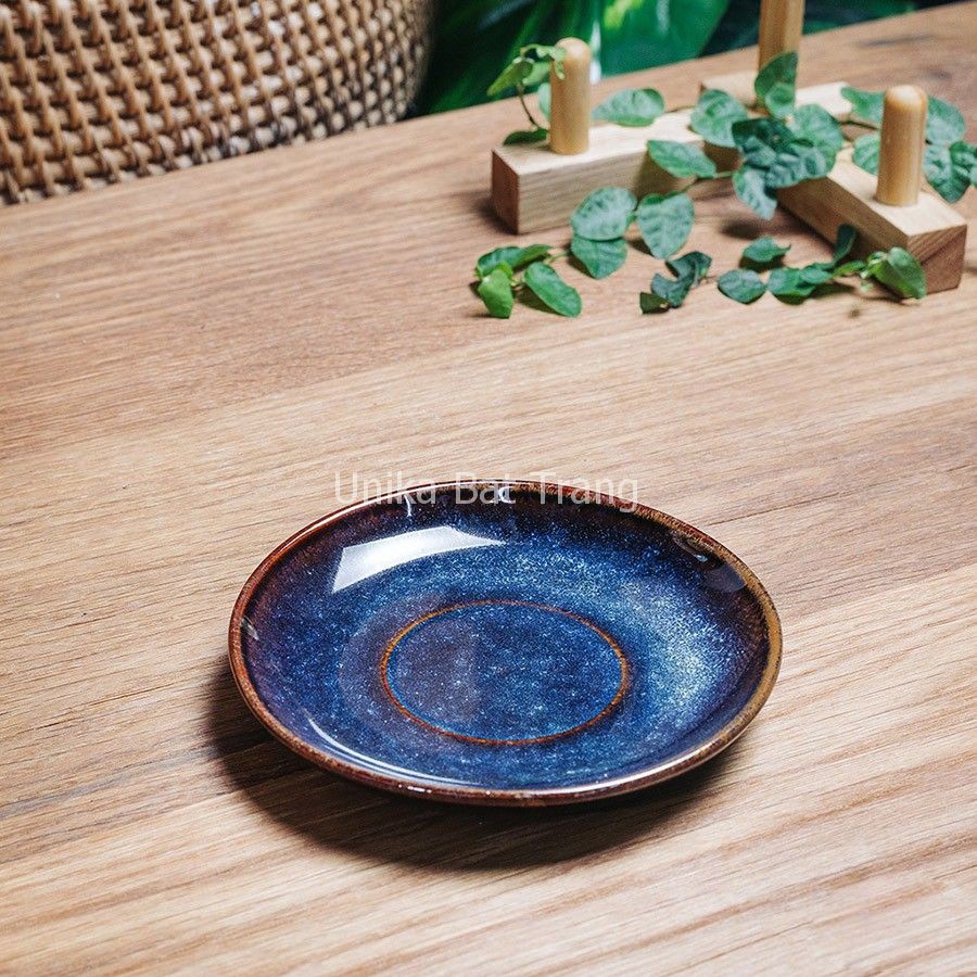Đĩa lót cốc D10 - Đĩa kê ly trà tròn 10cm