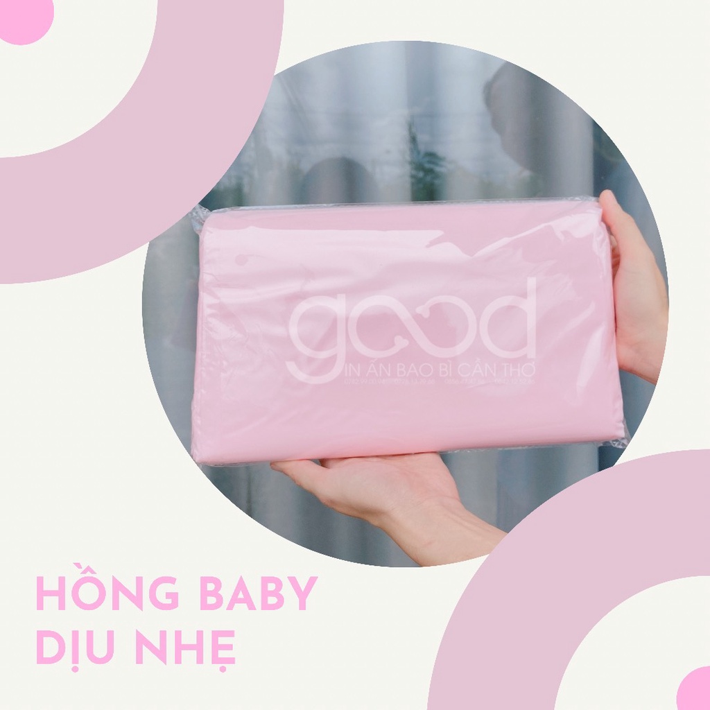 [HOT] SET 100 Túi niêm phong - túi ship hàng có sẵn keo nhiều màu pastel siêu xinh