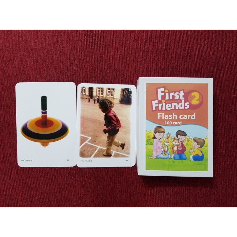 Flashcard First Friends 2  A5-1mặt