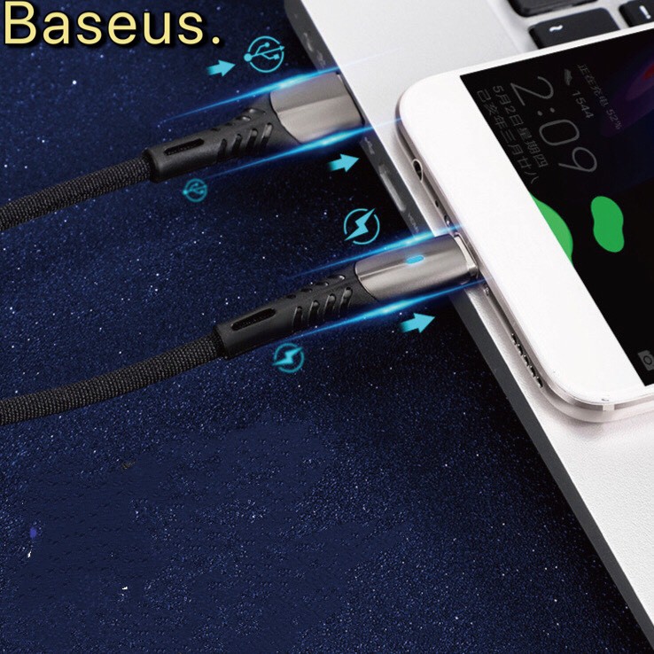Dây cáp sạc Baseus Horizontal Data và truyền dữ liệu tốc độ cao cho ip/tablet táo dài 1m/2m